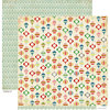 Crate Paper - Peppermint Collection - Christmas - 12 x 12 Double Sided Paper - Embellish