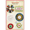 Crate Paper - Peppermint Collection - Christmas - 3 Dimensional Stickers - Stand Outs