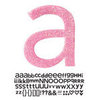 Doodlebug Design - Sugar Coated - Adhesive Chipboard Alphabet - Hopscotch Font - Bubblegum, CLEARANCE