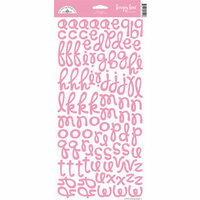Doodlebug Design - Loopy Lou Alphabet Cardstock Stickers - Cupcake