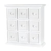 Doodlebug Design - Fashion Furnishings Collection - Apothecary Chest - White