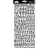 Doodlebug Design - Jack and Jill Collection - Alphabet Cardstock Stickers - Beetle Black