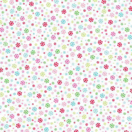 Doodlebug Design - Happy Holidays Collection - 12 x 12 Glitter Paper - Winter Wonderland