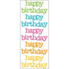 Doodlebug Design - Doodles - Cardstock Stickers - Happy Birthday - Multicolor