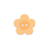 Doodlebug Design - Oodles - Buttons - Flower - 19 mm - Apricot