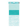 Doodlebug Design - Alphabet Cardstock Stickers - Teensy Type - Swimming Pool