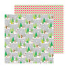 Doodlebug Design - North Pole Collection - Christmas - 12 x 12 Double Sided Paper - North Pole