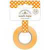 Doodlebug Design - Happy Camper Collection - Washi Tape - Pumpkin Gingham