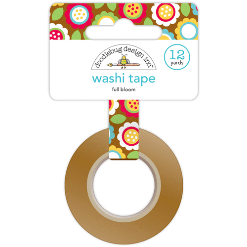 Doodlebug Design - Day to Day Collection - Washi Tape - Full Bloom