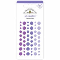 Doodlebug Design - Stickers - Sprinkles - Enamel Dots - Lilac