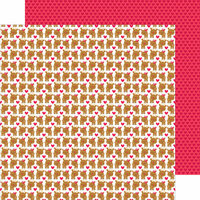 Doodlebug Design - Santa Express Collection - Christmas - 12 x 12 Double Sided Paper - Baby Deer