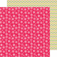 Doodlebug Design - Santa Express Collection - Christmas - 12 x 12 Double Sided Paper - Winter Kisses