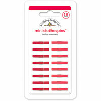 Doodlebug Design - Mini Clothespins - Ladybug