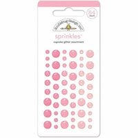 Doodlebug Design - Stickers - Glitter Sprinkles - Enamel Dots - Cupcake