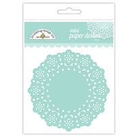 Doodlebug Design - Paper Doilies - Mini - Mint