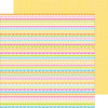 Doodlebug Design - Hello Sunshine Collection - 12 x 12 Double Sided Paper - Springtime Trimmings