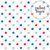 Doodlebug Design - Patriotic Picnic Collection - Sprinkles Vellum - 12 x 12 Vellum - Red, White and Blue