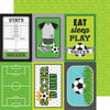 Doodlebug Design - Goal Collection - 12 x 12 Double Sided Paper - Soccer Field