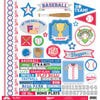 Doodlebug Design - Home Run Collection - 12 x 12 Cardstock Stickers - This and That