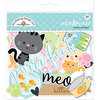 Doodlebug Design - Kitten Smitten Collection - Odd and Ends - Die Cut Cardstock Pieces