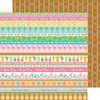 Doodlebug Design - Fun in the Sun Collection - 12 x 12 Double Sided Paper - Tiki Time