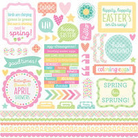 Doodlebug Design - Spring Things Collection - 12 x 12 Cardstock Stickers - This and That