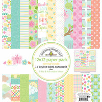 Doodlebug Design - Spring Things Collection - 12 x 12 Paper Pack