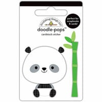 Doodlebug Design - At the Zoo Collection - Stickers - Doodle-Pops - Polly Panda