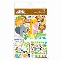 Doodlebug Design - At the Zoo Collection - Odds and Ends - Die Cut Cardstock Pieces