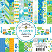 Doodlebug Design - Dragon Tails Collection - 6 x 6 Paper Pad
