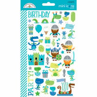 Doodlebug Design - Dragon Tails Collection - Cardstock Stickers - Mini Icons