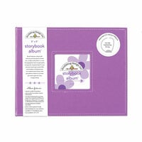 Doodlebug Design - 8 x 8 Storybook Album - Lilac