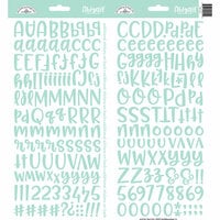 Doodlebug Design - Cardstock Stickers - Abigail - Mint