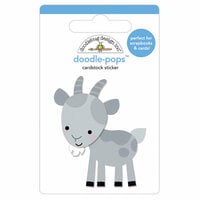 Doodlebug Design - Down on the Farm Collection - Stickers - Doodle-Pops - Billy Goat