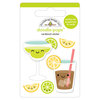 Doodlebug Design - Sweet Summer Collection - Doodle-Pops - 3 Dimensional Cardstock Stickers - Summer Sippers