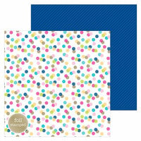 Doodlebug Design - Hello Collection - 12 x 12 Double Sided Paper with Foil Accents - Garden Party