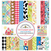 Doodlebug Design - Down on the Farm Collection - 12 x 12 Paper Pack