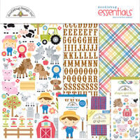 Doodlebug Design - Down on the Farm Collection - Essentials Kit