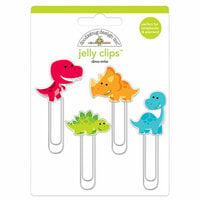 Doodlebug Design - So Much Pun Collection - Jelly Clips - Dino-mite
