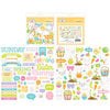 Doodlebug Design - Hoppy Easter Collection - Odds and Ends - Die Cut Cardstock Pieces