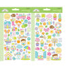 Doodlebug Design - Simply Spring Collection - Cardstock Stickers - Mini Icons