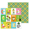 Doodlebug Design - Lots O' Luck Collection - 12 x 12 Double Sided Paper - Pot O'Gold