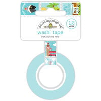 Doodlebug Design - I Heart Travel - Washi Tape - Wish You Were Here