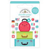Doodlebug Design - I Heart Travel - Stickers - Doodle-Pops - Pack Your Bags