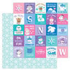 Doodlebug Design - Winter Wonderland Collection - 12 x 12 Double Sided Paper - Snow Much Fun