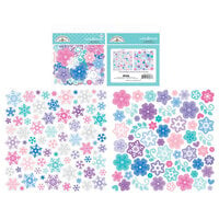 Doodlebug Design - Winter Wonderland Collection - Odds and Ends - Die Cut Cardstock Pieces - Snowflakes