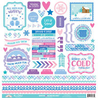 Doodlebug Design - Winter Wonderland Collection - Cardstock Stickers - This and That