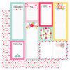 Doodlebug Design - Love Notes Collection - 12 x 12 Double Sided Paper - Conversation Hearts