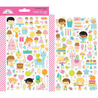 Doodlebug Design - Hey Cupcake Collection - Cardstock Stickers - Mini Icons