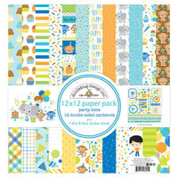 Doodlebug Design - Party Time Collection - 12 x 12 Paper Pack